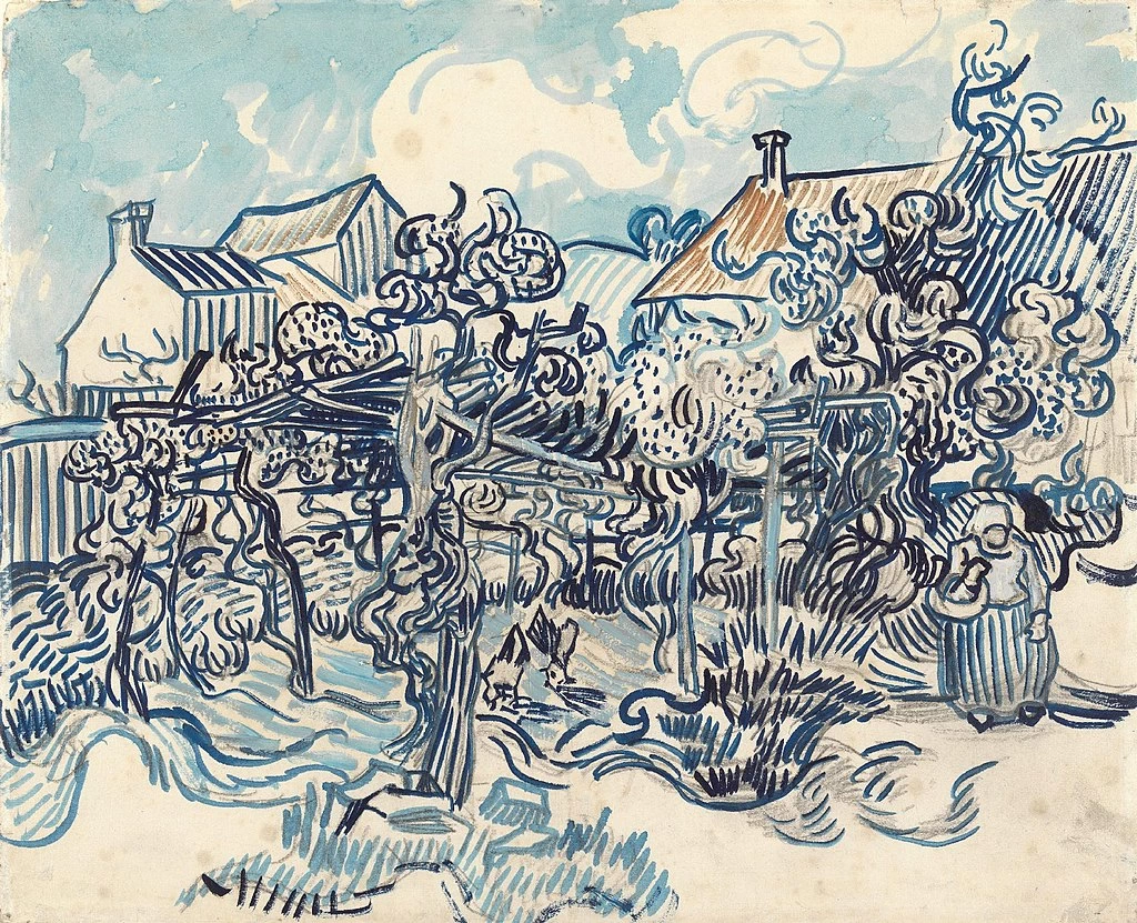   101-Vincent van Gogh-Il pergolato - Museo Van Gogh, Amsterdam